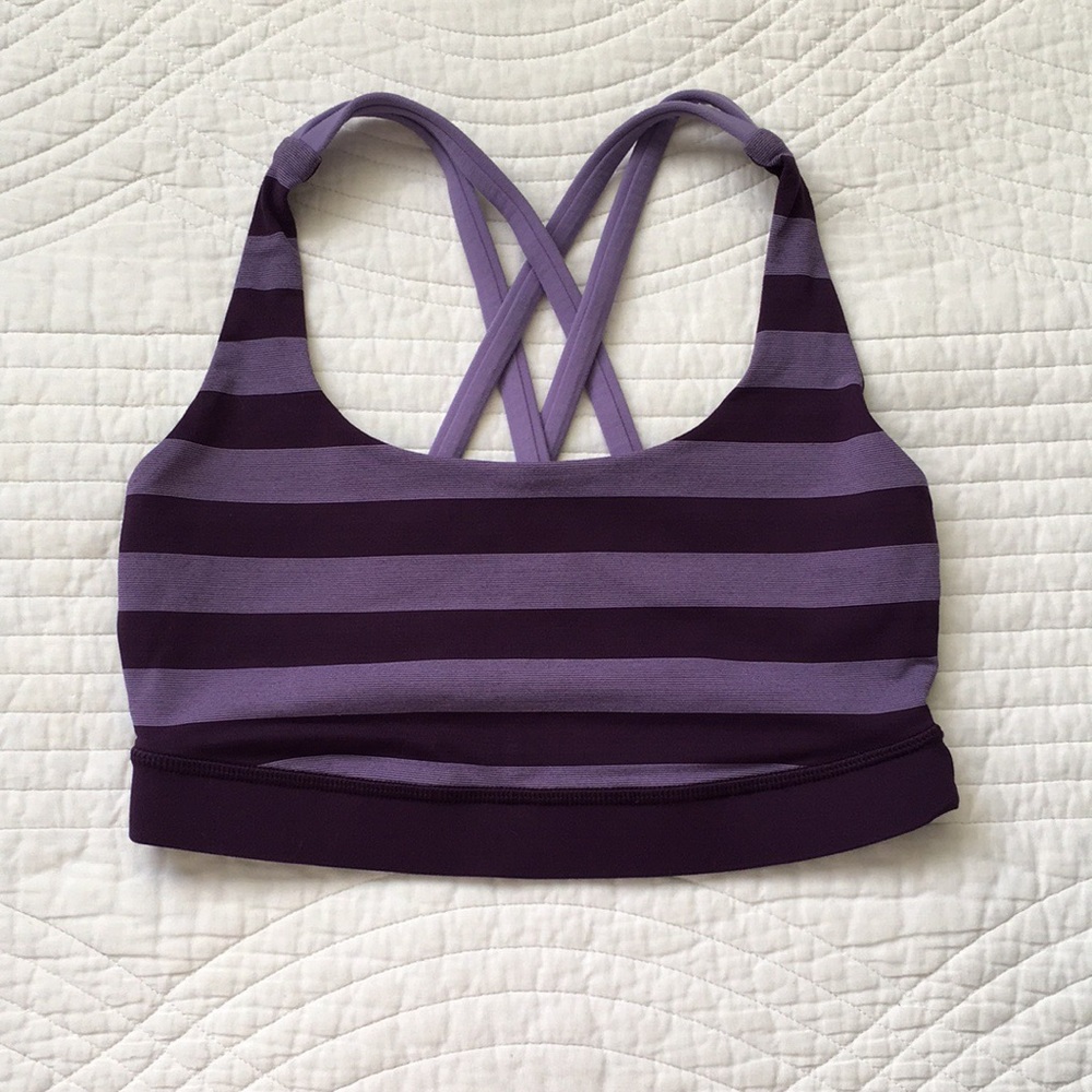 Lululemon Energy Bra Micro Macro Stripe 4 - Picture 2 of 8
